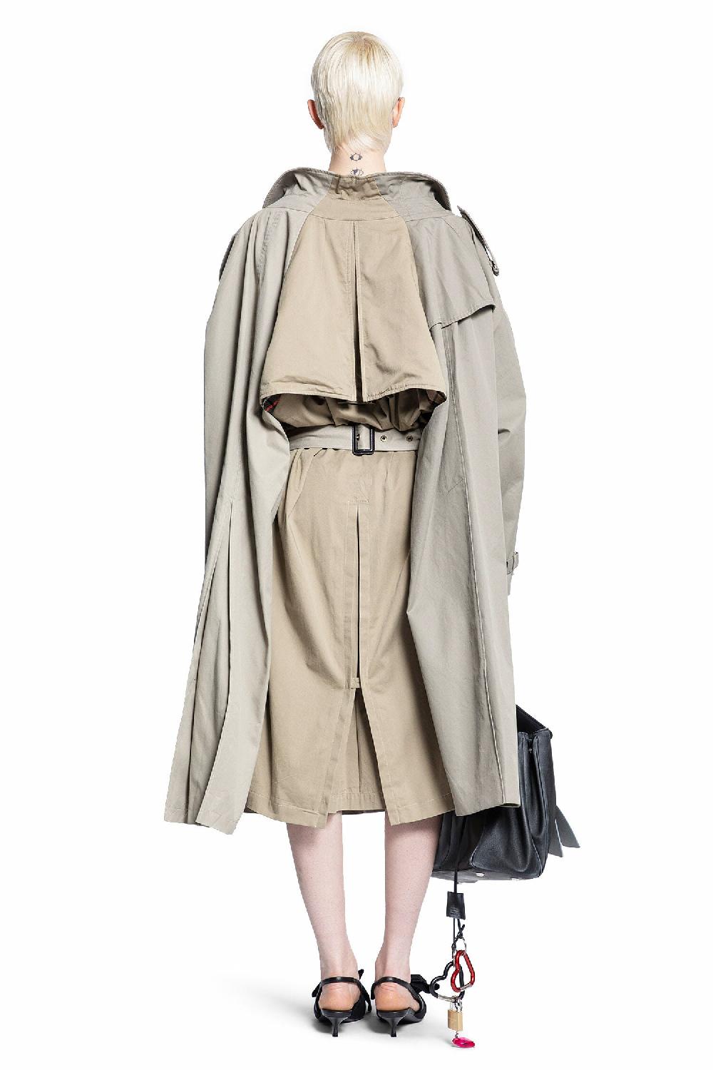 Antonioli BALENCIAGA WOMAN GREY COATS