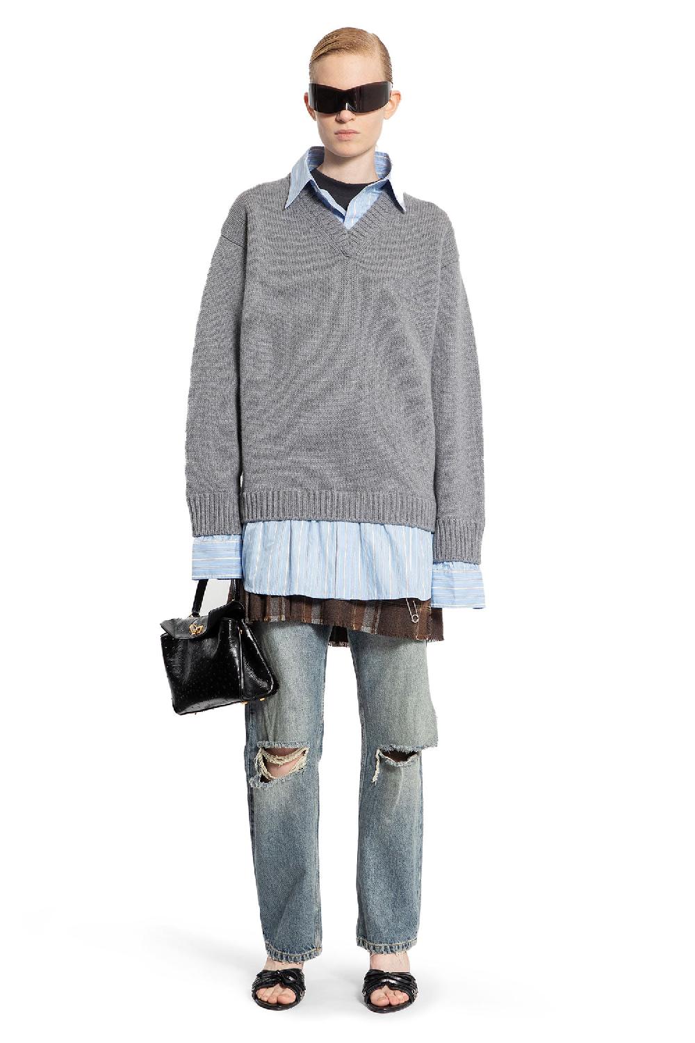 Antonioli BALENCIAGA WOMAN MULTICOLOR KNITWEAR