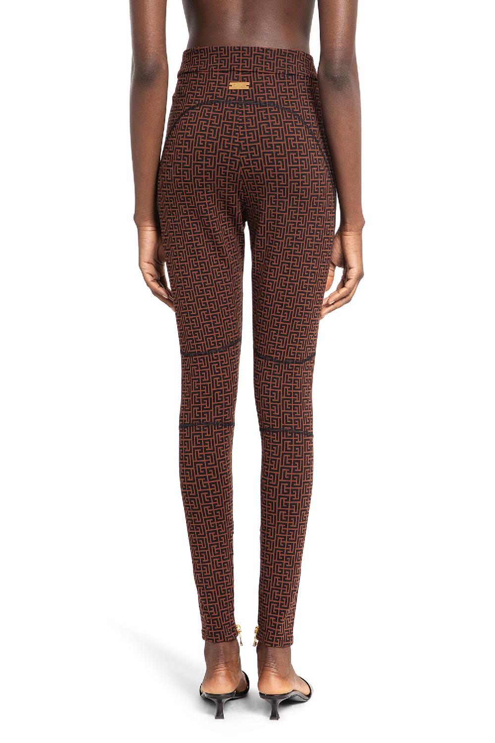Antonioli BALMAIN WOMAN BROWN TROUSERS