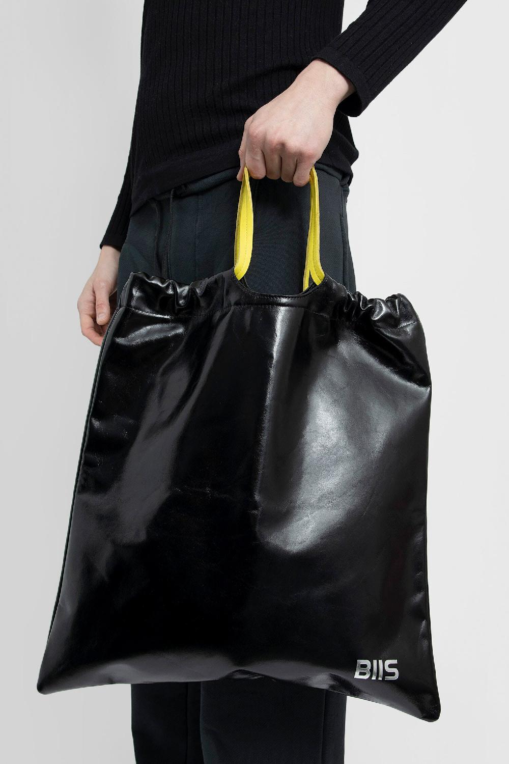 Antonioli BIIS UNISEX BLACK TOTE BAGS