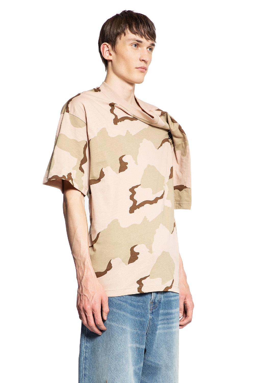 Antonioli BLESS MAN BEIGE T-SHIRTS & TANK TOPS