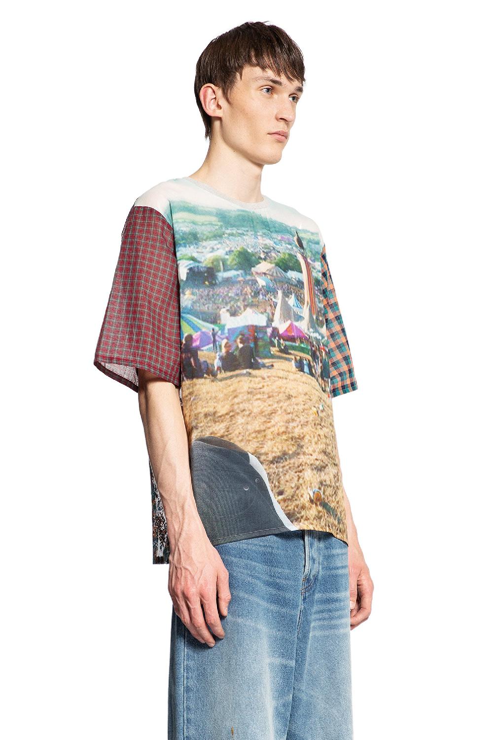 Antonioli BLESS MAN MULTICOLOR T-SHIRTS & TANK TOPS