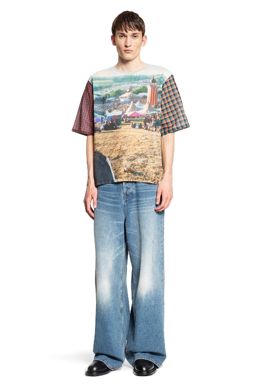Antonioli BLESS MAN MULTICOLOR T-SHIRTS & TANK TOPS