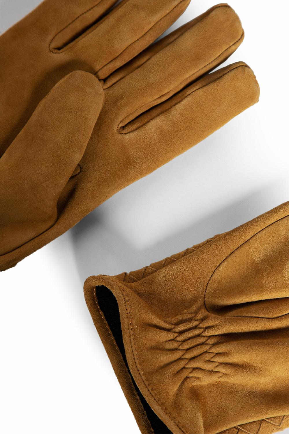 Antonioli BOTTEGA VENETA MAN BEIGE GLOVES