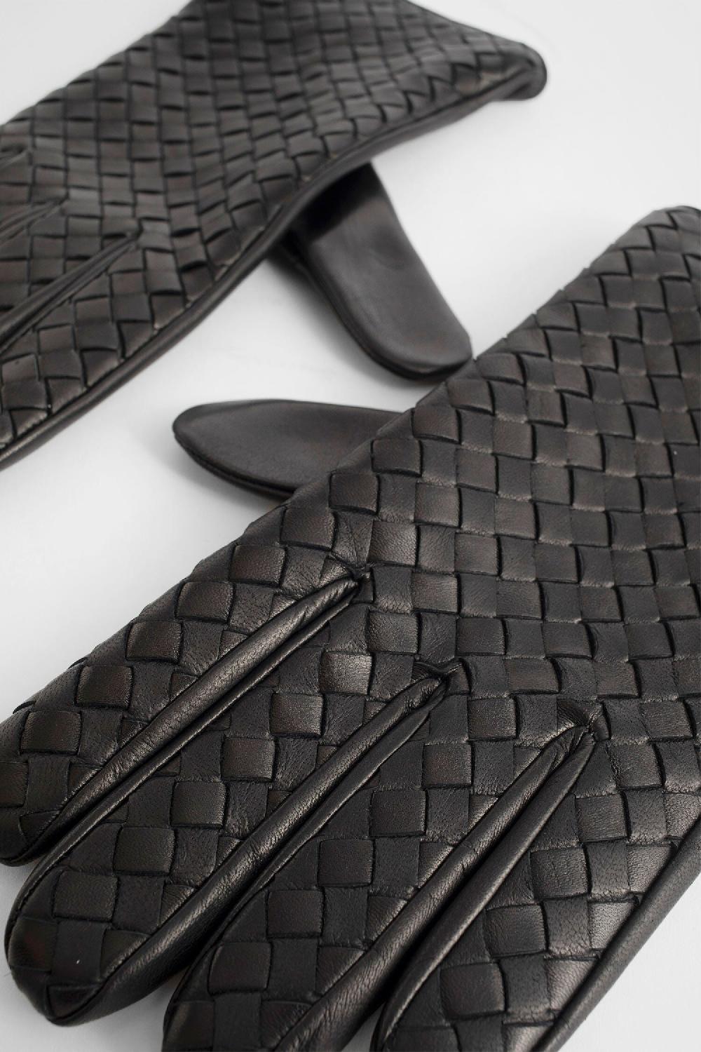 Antonioli BOTTEGA VENETA MAN BLACK GLOVES