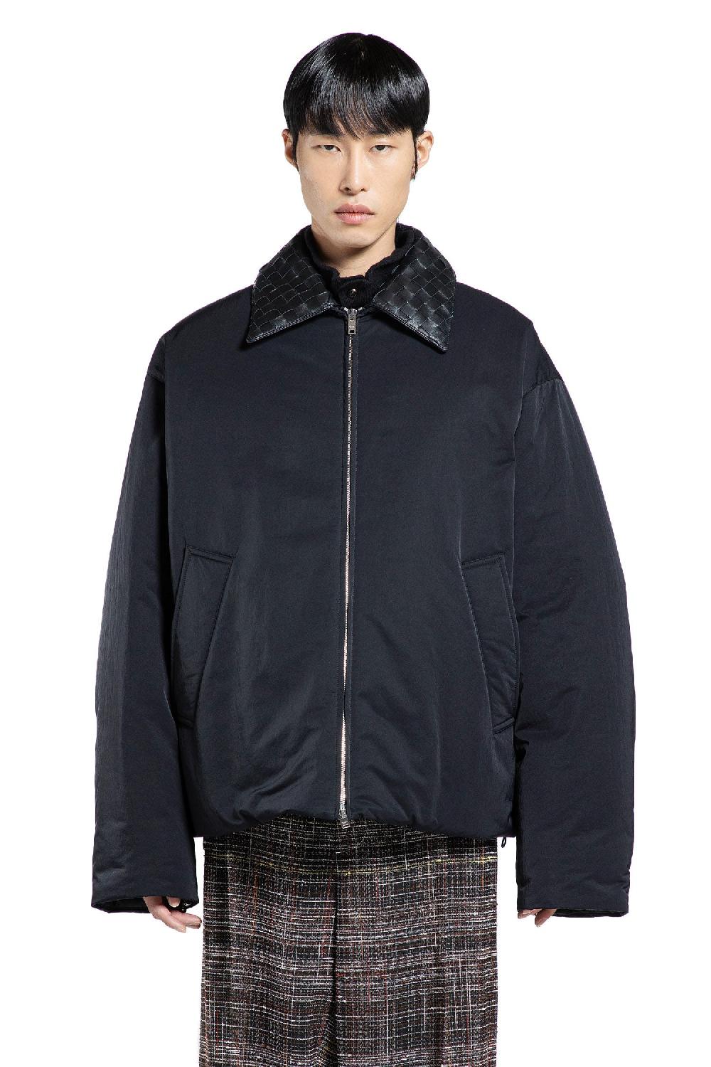 Antonioli BOTTEGA VENETA MAN BLACK JACKETS