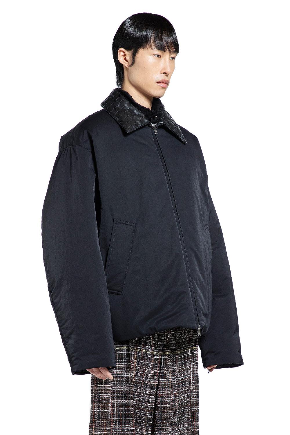 Antonioli BOTTEGA VENETA MAN BLACK JACKETS