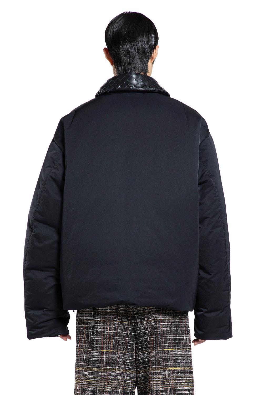 Antonioli BOTTEGA VENETA MAN BLACK JACKETS