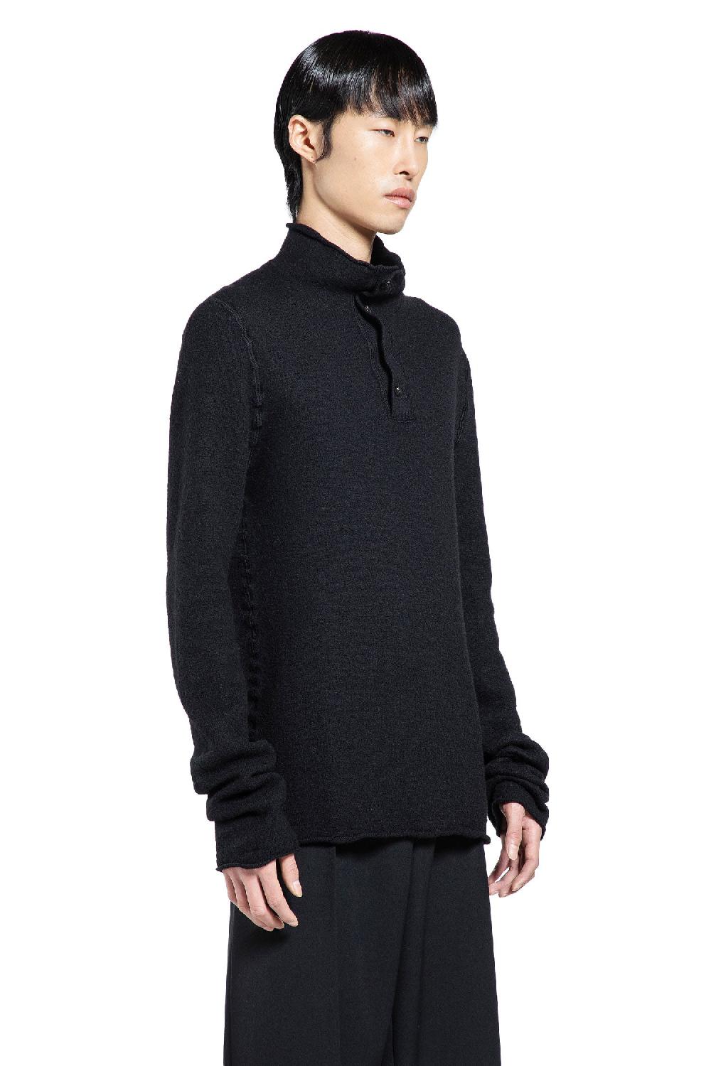 Antonioli BOTTEGA VENETA MAN BLACK KNITWEAR