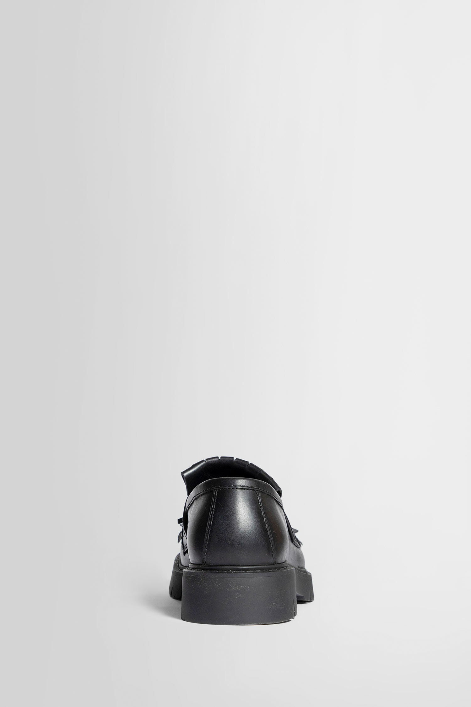 Antonioli BOTTEGA VENETA MAN BLACK LOAFERS & FLATS