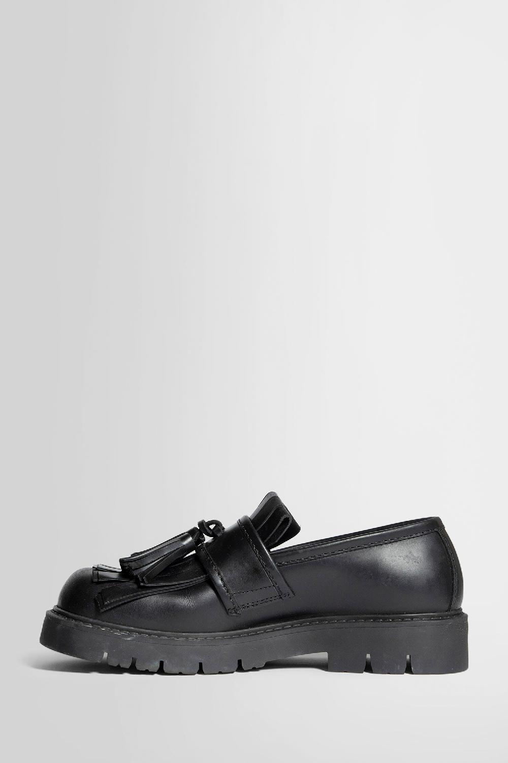 Antonioli BOTTEGA VENETA MAN BLACK LOAFERS & FLATS