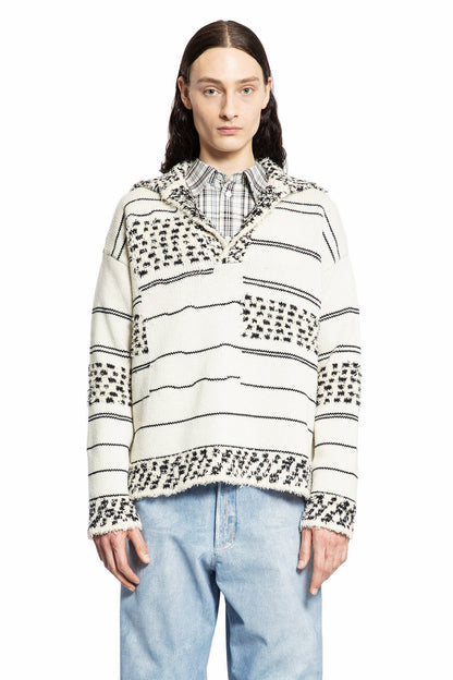 Antonioli BOTTEGA VENETA MAN BLACK&WHITE KNITWEAR