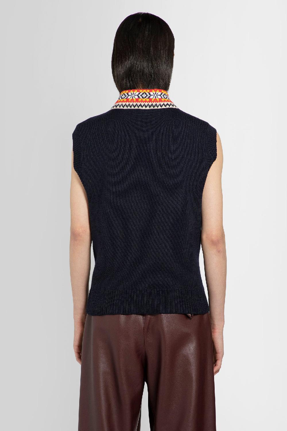 Antonioli BOTTEGA VENETA MAN BLUE VESTS