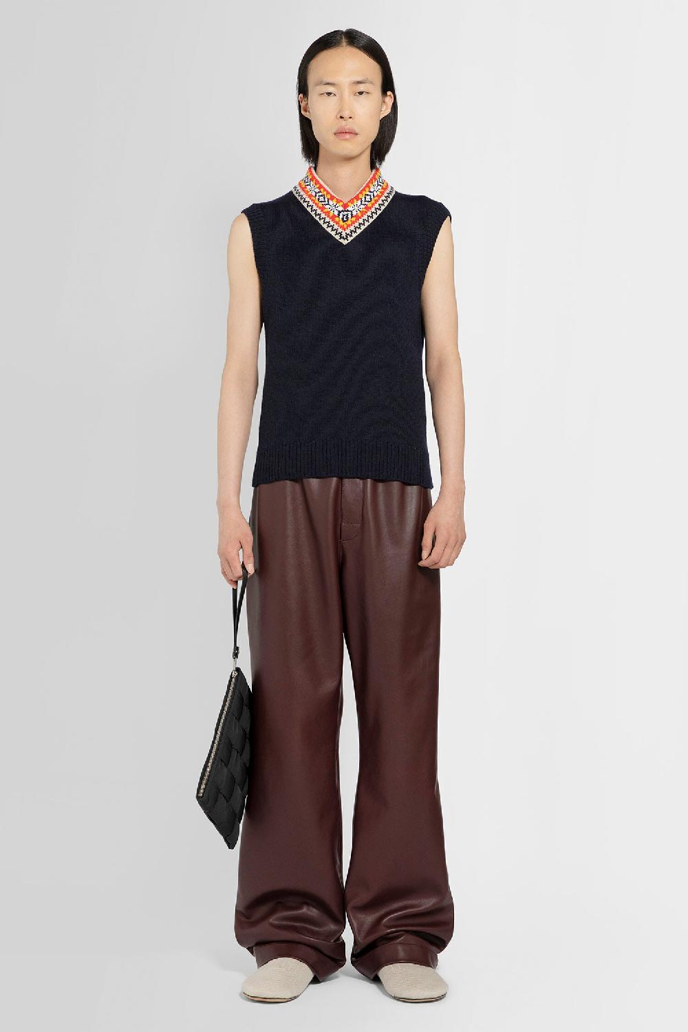 Antonioli BOTTEGA VENETA MAN BLUE VESTS