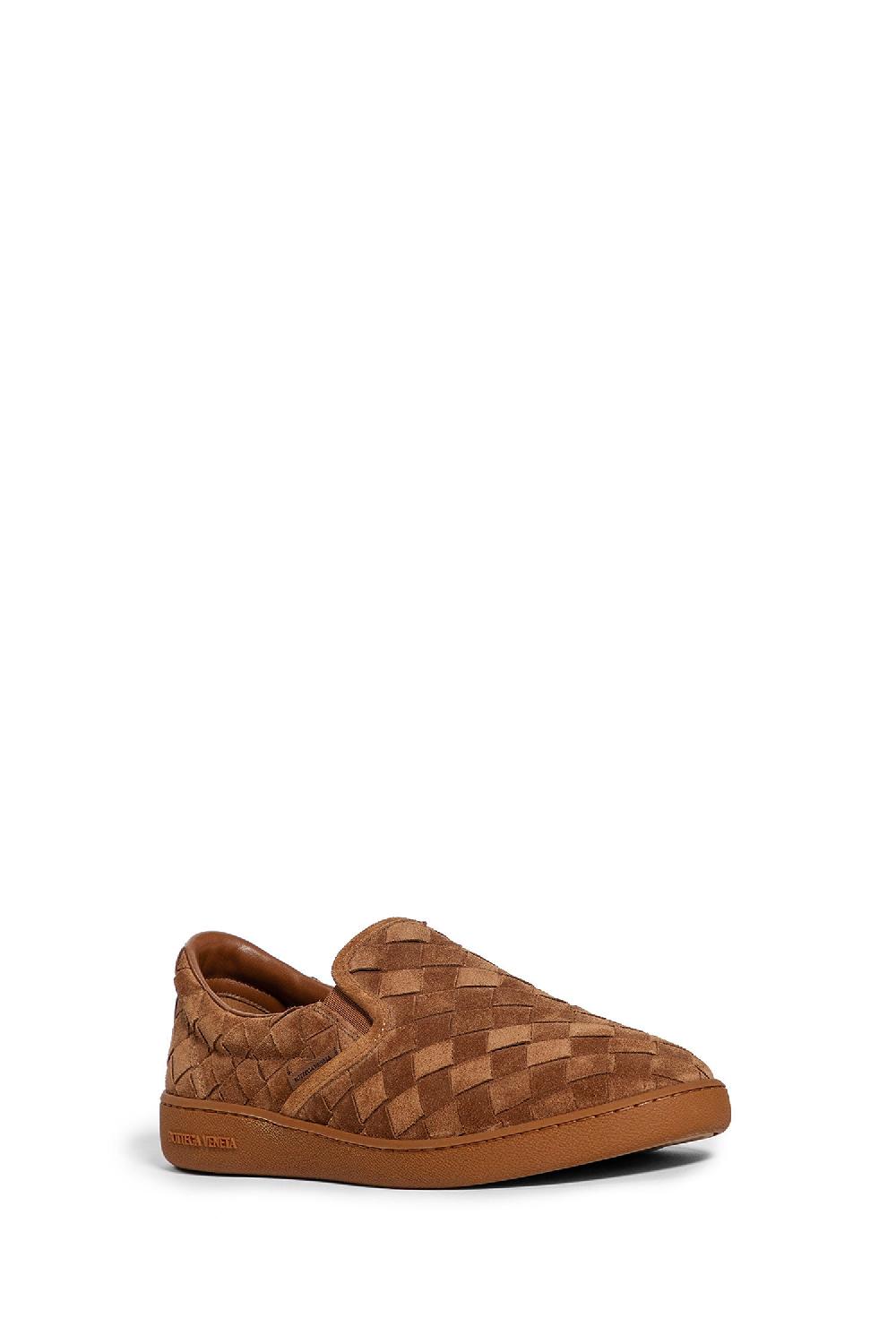 Antonioli BOTTEGA VENETA MAN BROWN LOAFERS & FLATS