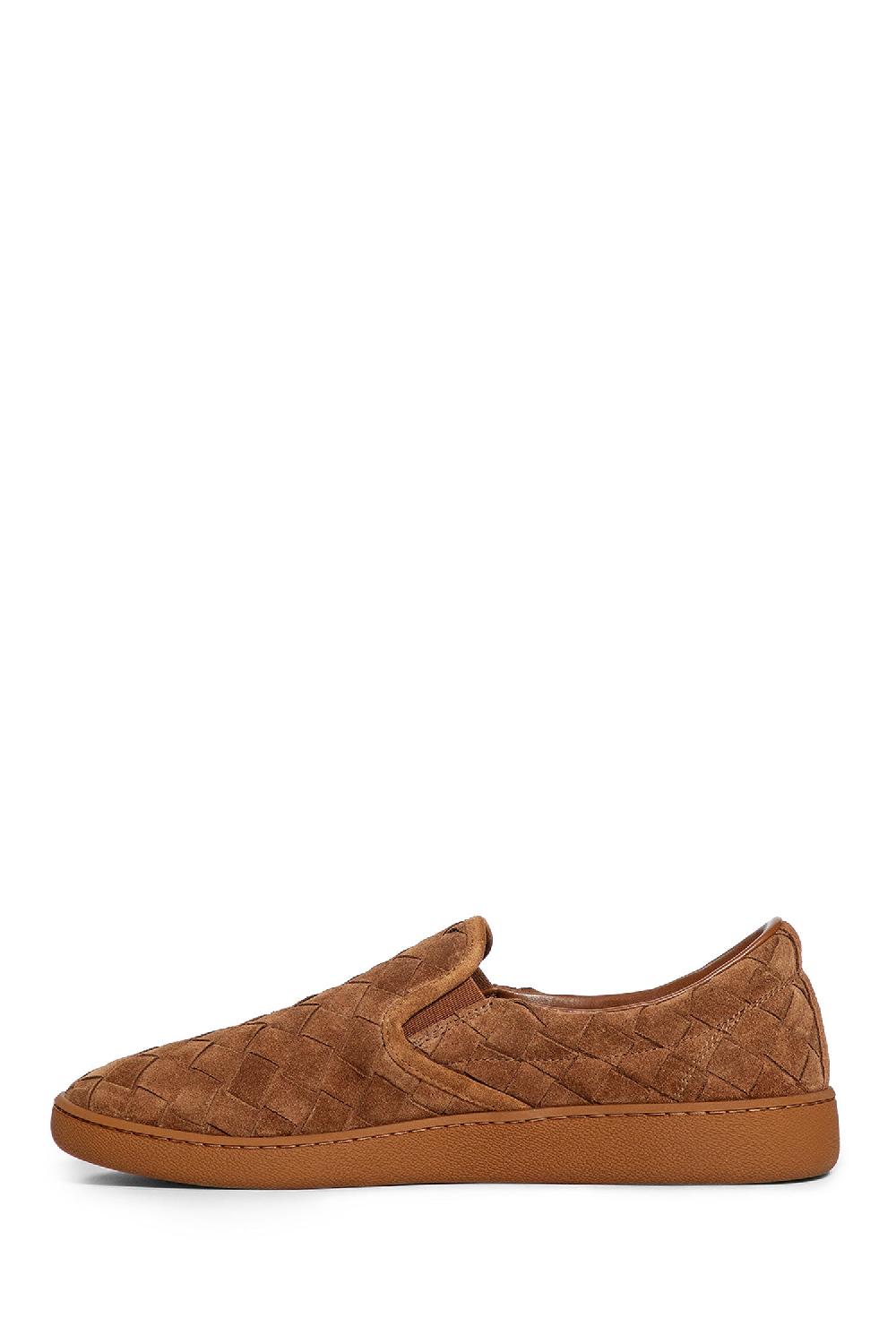 Antonioli BOTTEGA VENETA MAN BROWN LOAFERS & FLATS