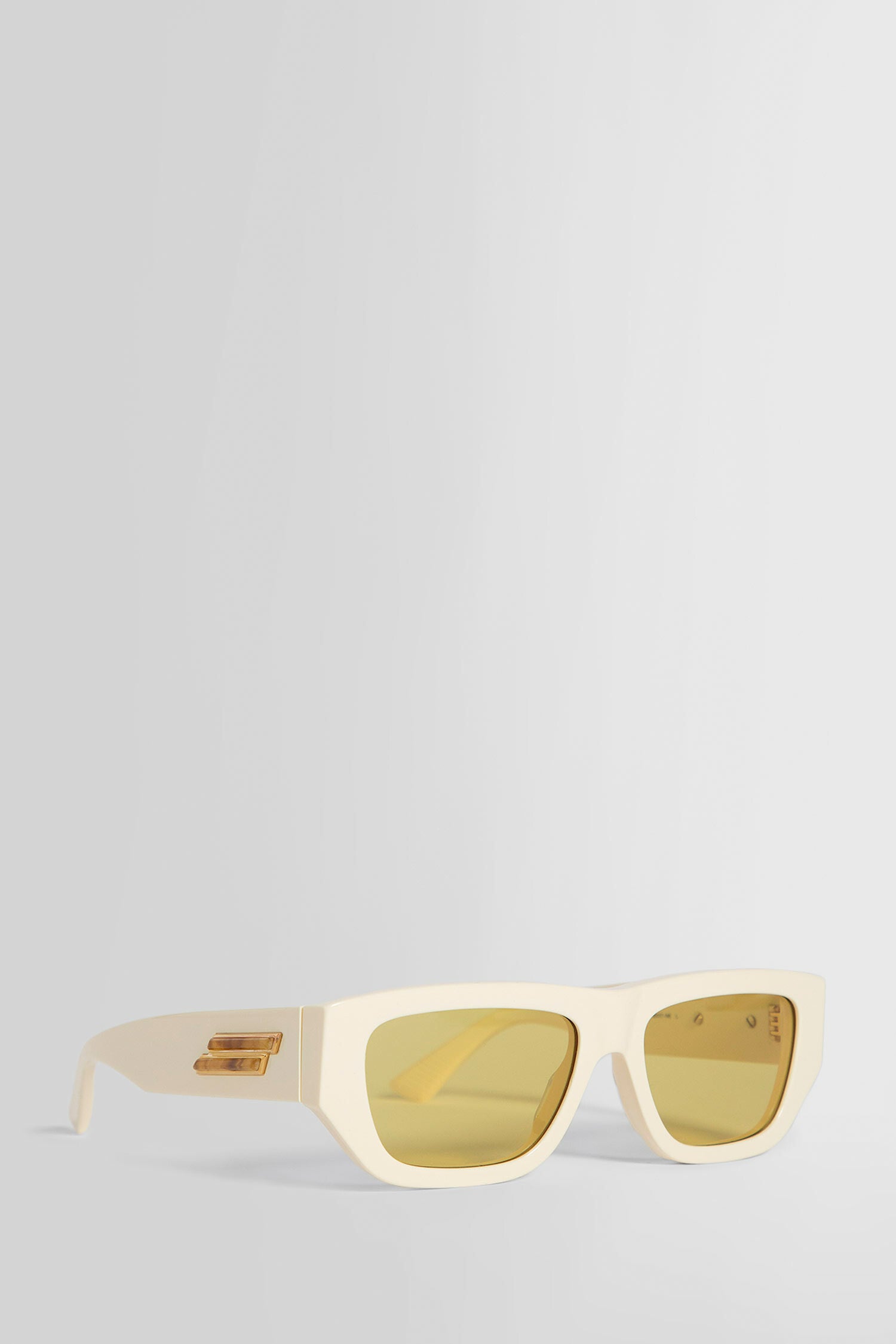 Antonioli BOTTEGA VENETA MAN OFF-WHITE EYEWEAR