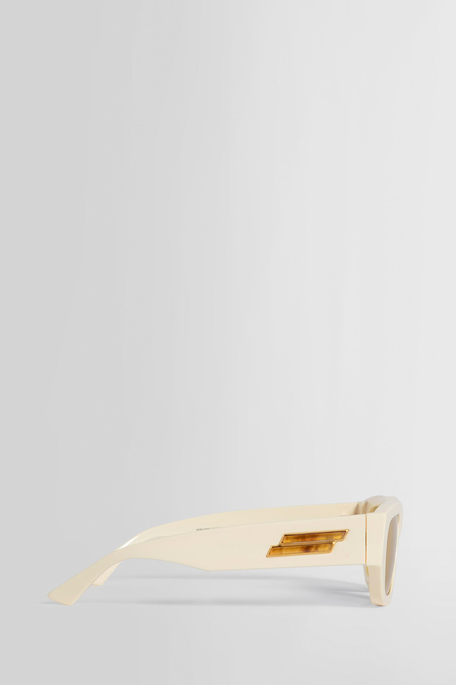 Antonioli BOTTEGA VENETA MAN OFF-WHITE EYEWEAR