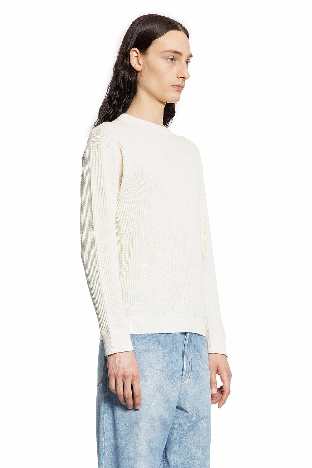 Antonioli BOTTEGA VENETA MAN OFF-WHITE KNITWEAR