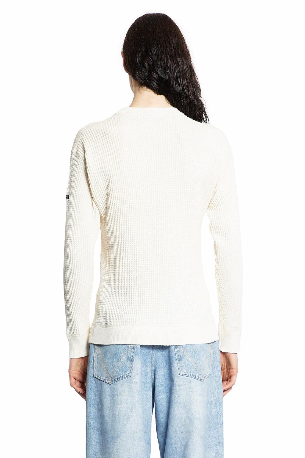 Antonioli BOTTEGA VENETA MAN OFF-WHITE KNITWEAR