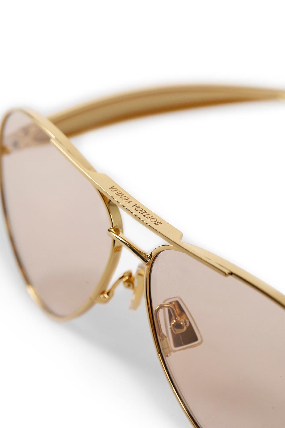 Antonioli BOTTEGA VENETA UNISEX GOLD EYEWEAR