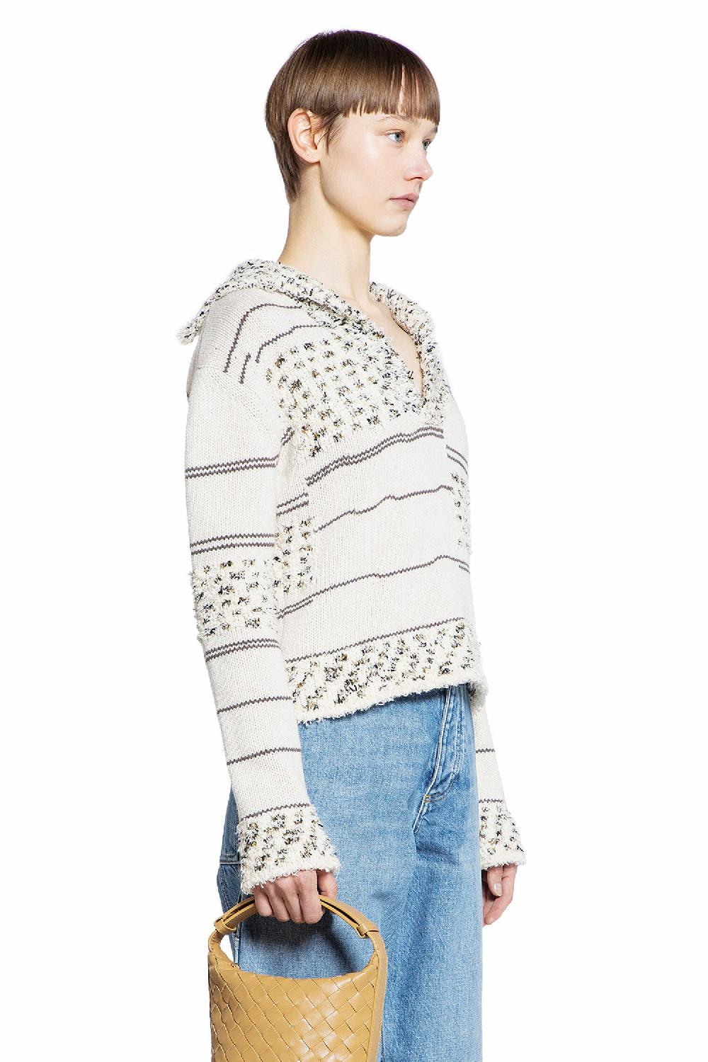 Antonioli BOTTEGA VENETA WOMAN BEIGE KNITWEAR