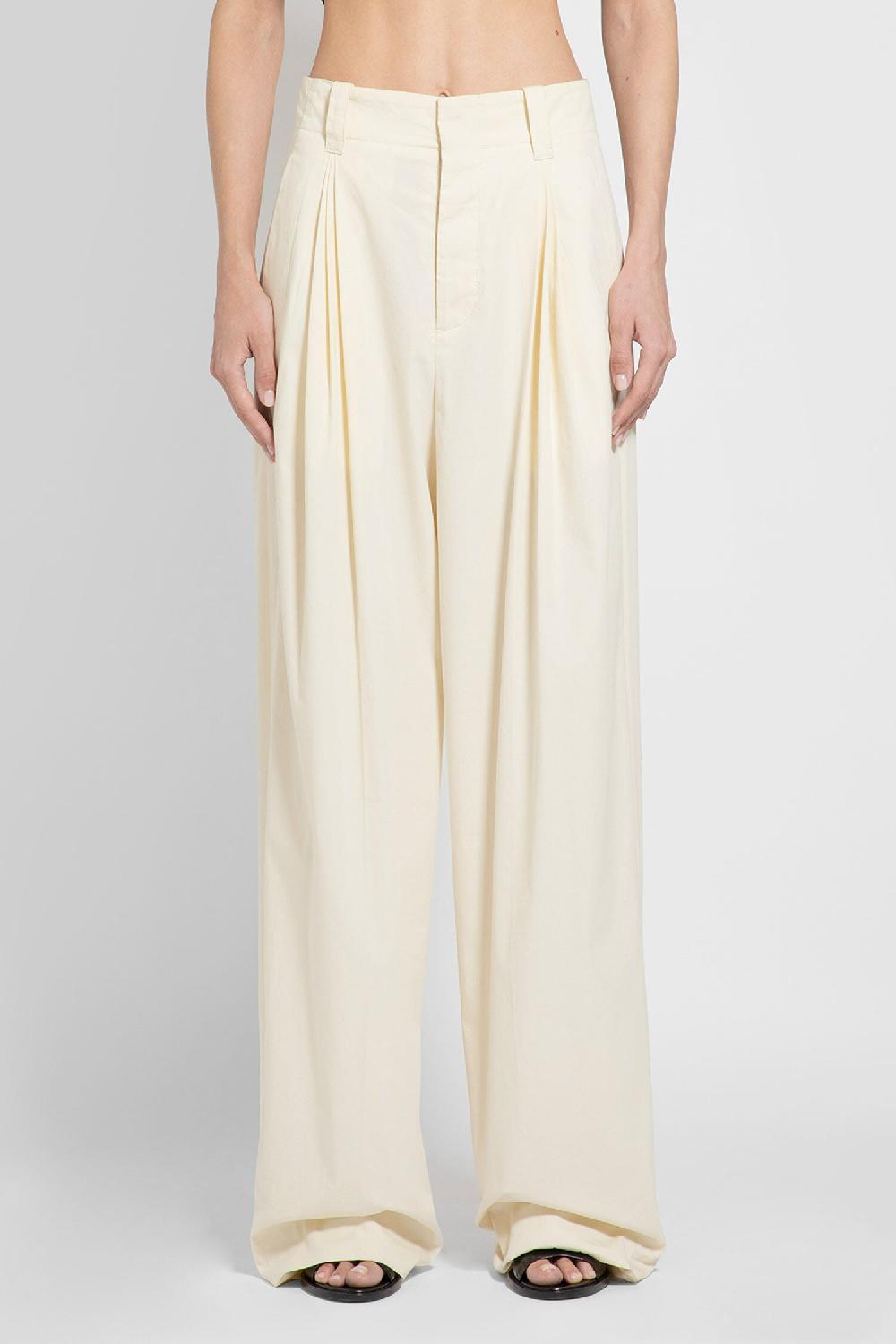 Antonioli BOTTEGA VENETA WOMAN BEIGE TROUSERS