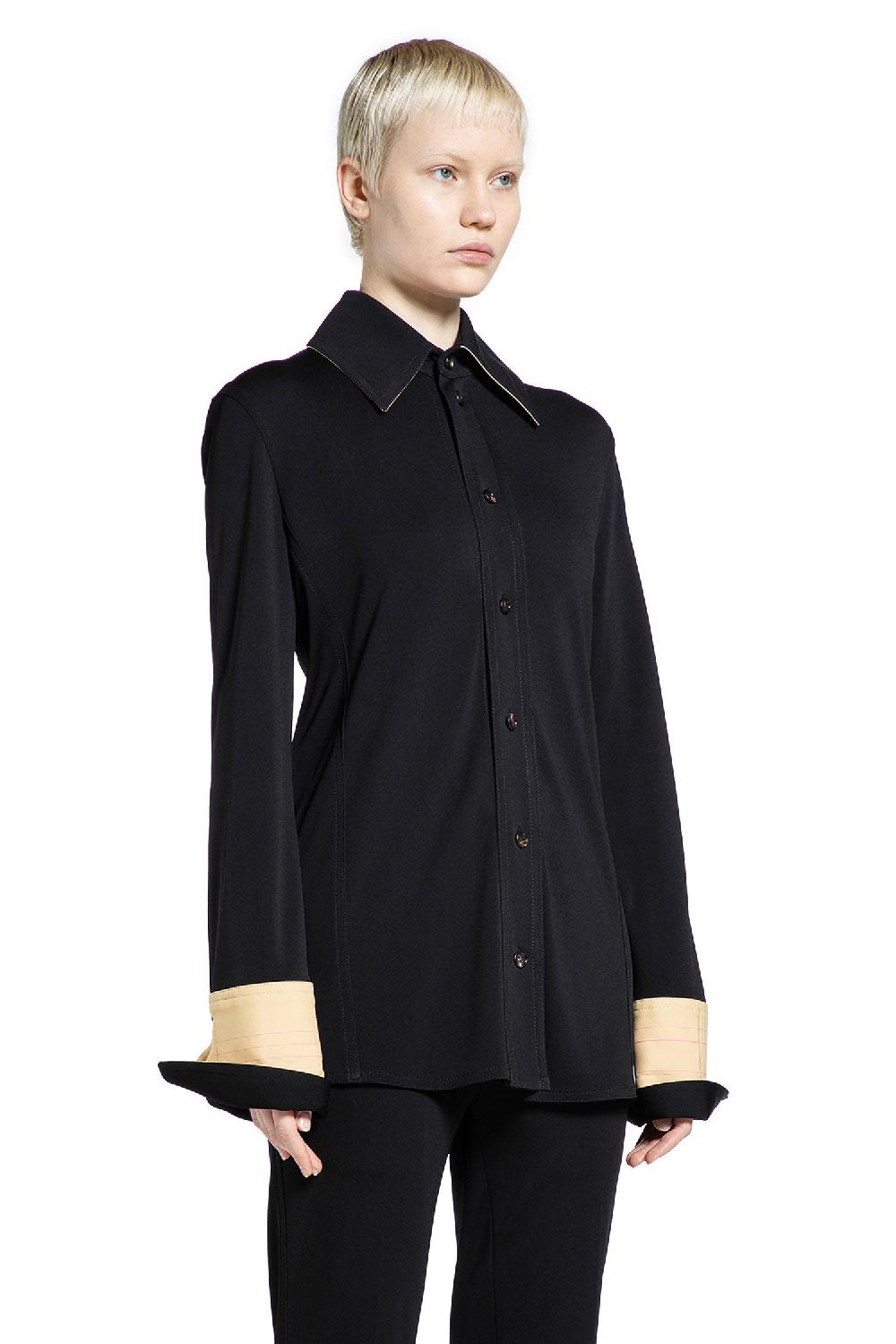 Antonioli BOTTEGA VENETA WOMAN BLACK SHIRTS