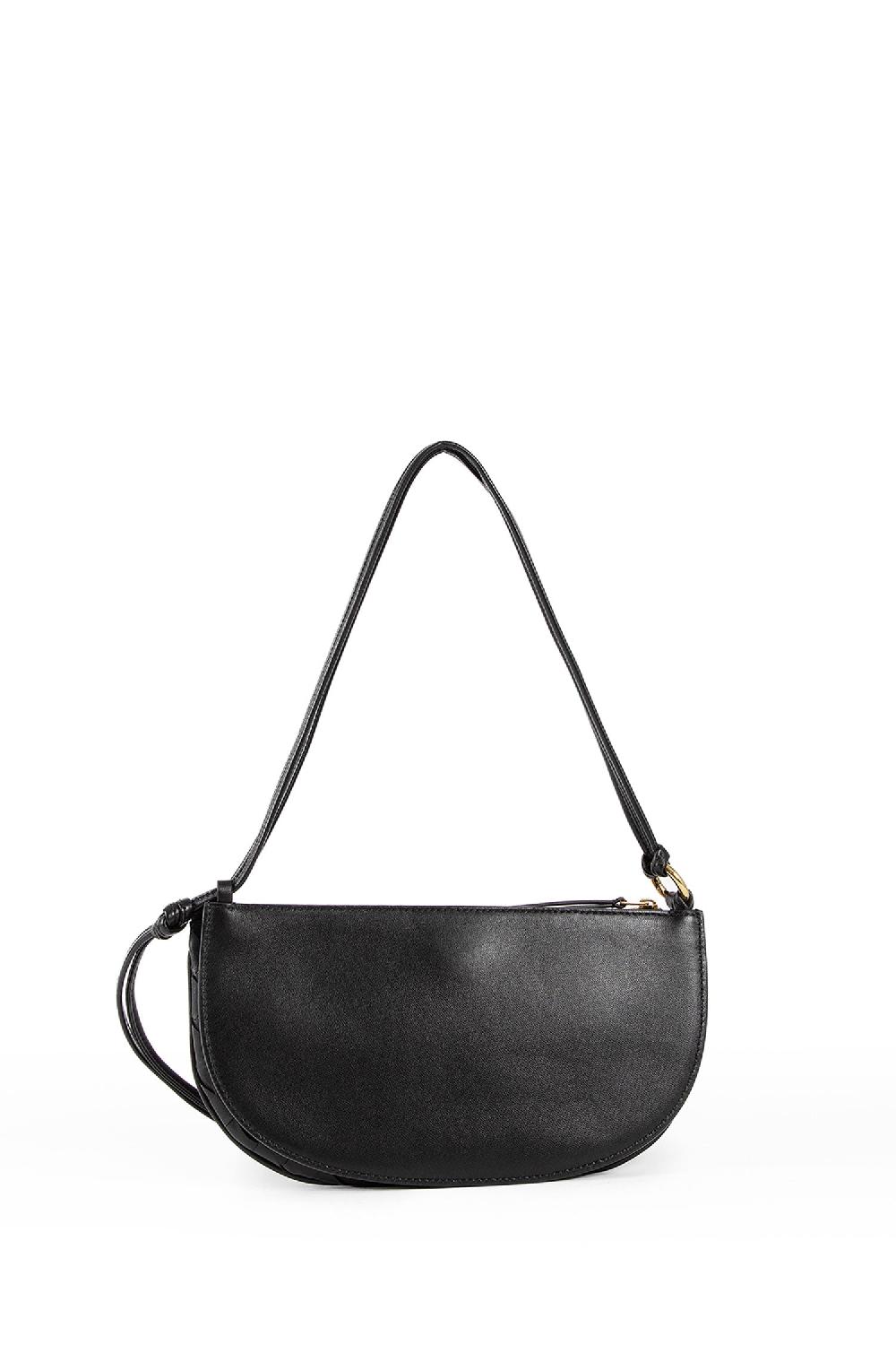 Antonioli BOTTEGA VENETA WOMAN BLACK SHOULDER BAGS