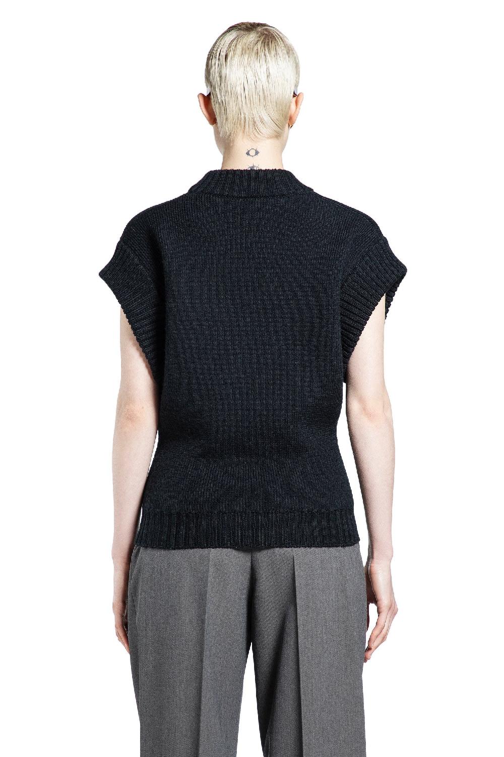 Antonioli BOTTEGA VENETA WOMAN BLACK VESTS