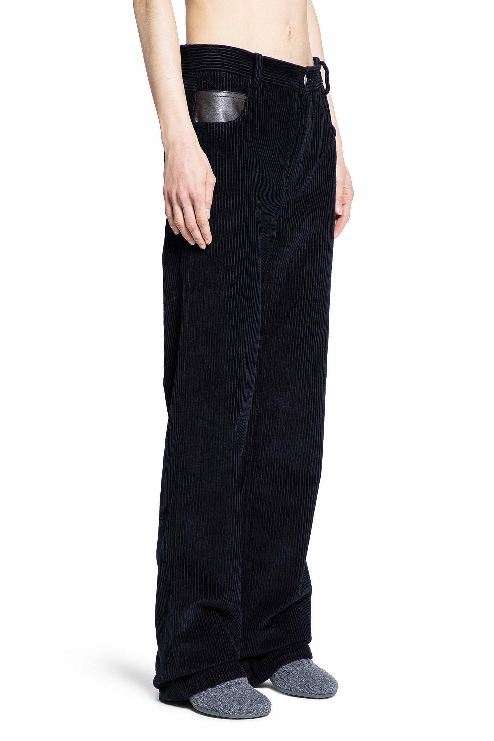 Antonioli BOTTEGA VENETA WOMAN BLUE TROUSERS