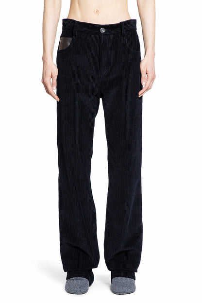 Antonioli BOTTEGA VENETA WOMAN BLUE TROUSERS