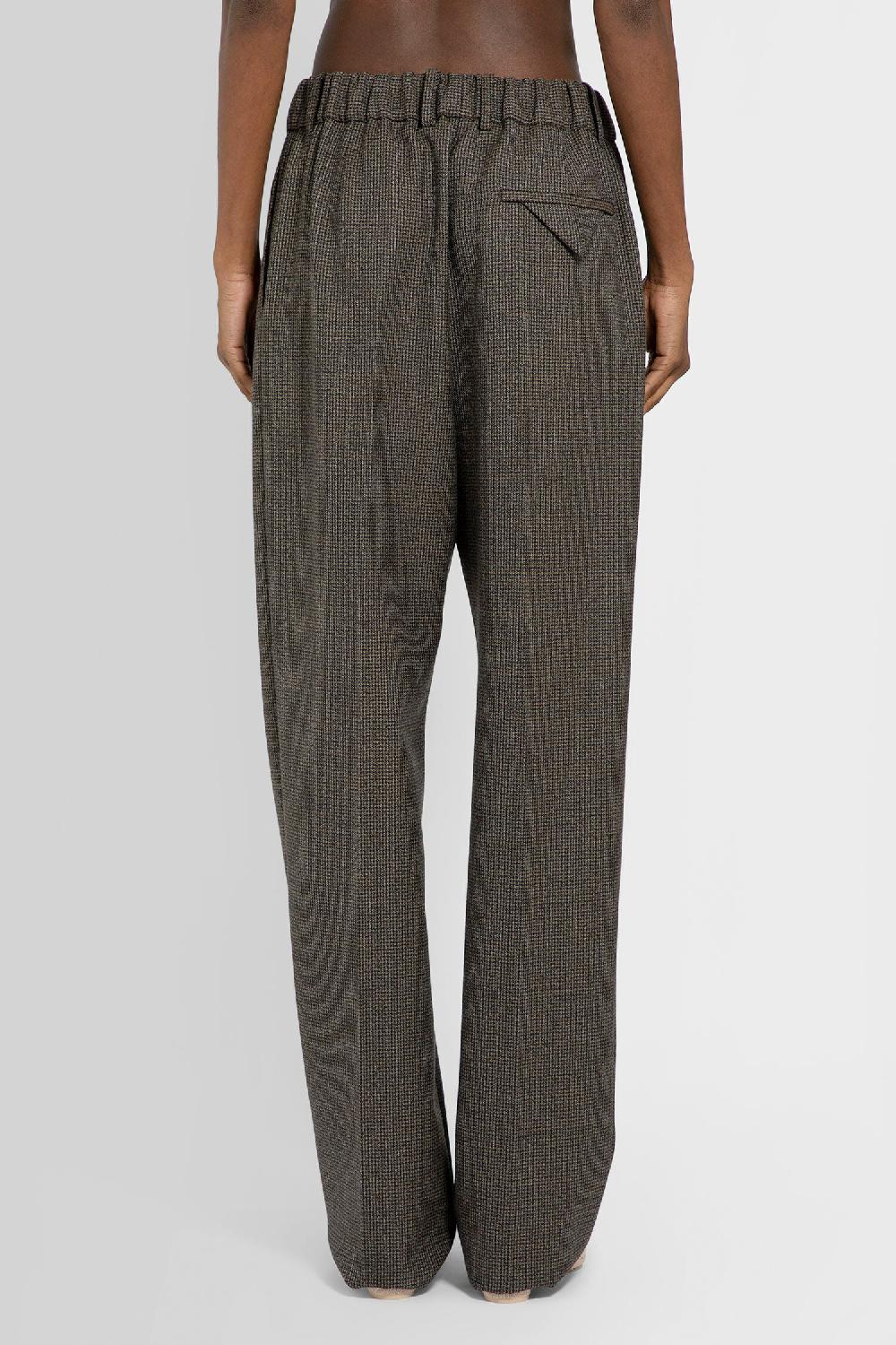 Antonioli BOTTEGA VENETA WOMAN BROWN TROUSERS