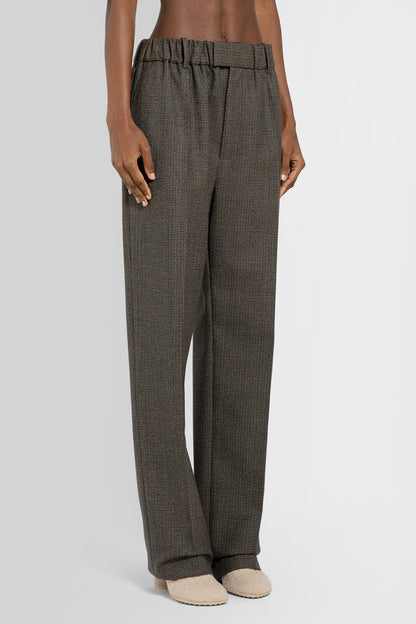 Antonioli BOTTEGA VENETA WOMAN BROWN TROUSERS