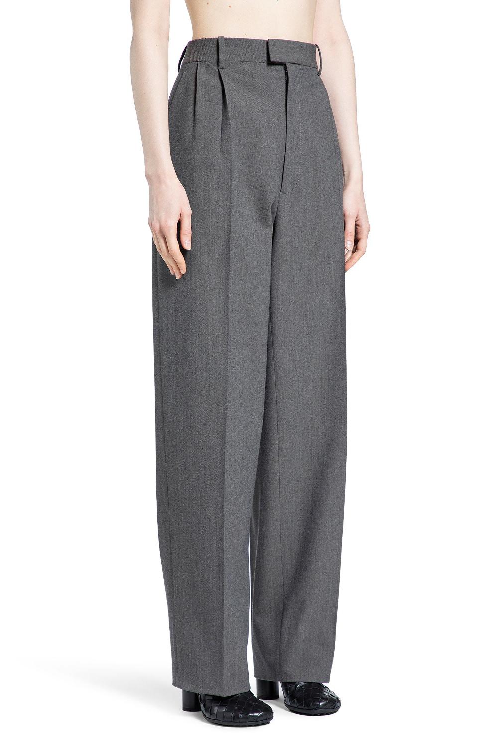 Antonioli BOTTEGA VENETA WOMAN GREY TROUSERS