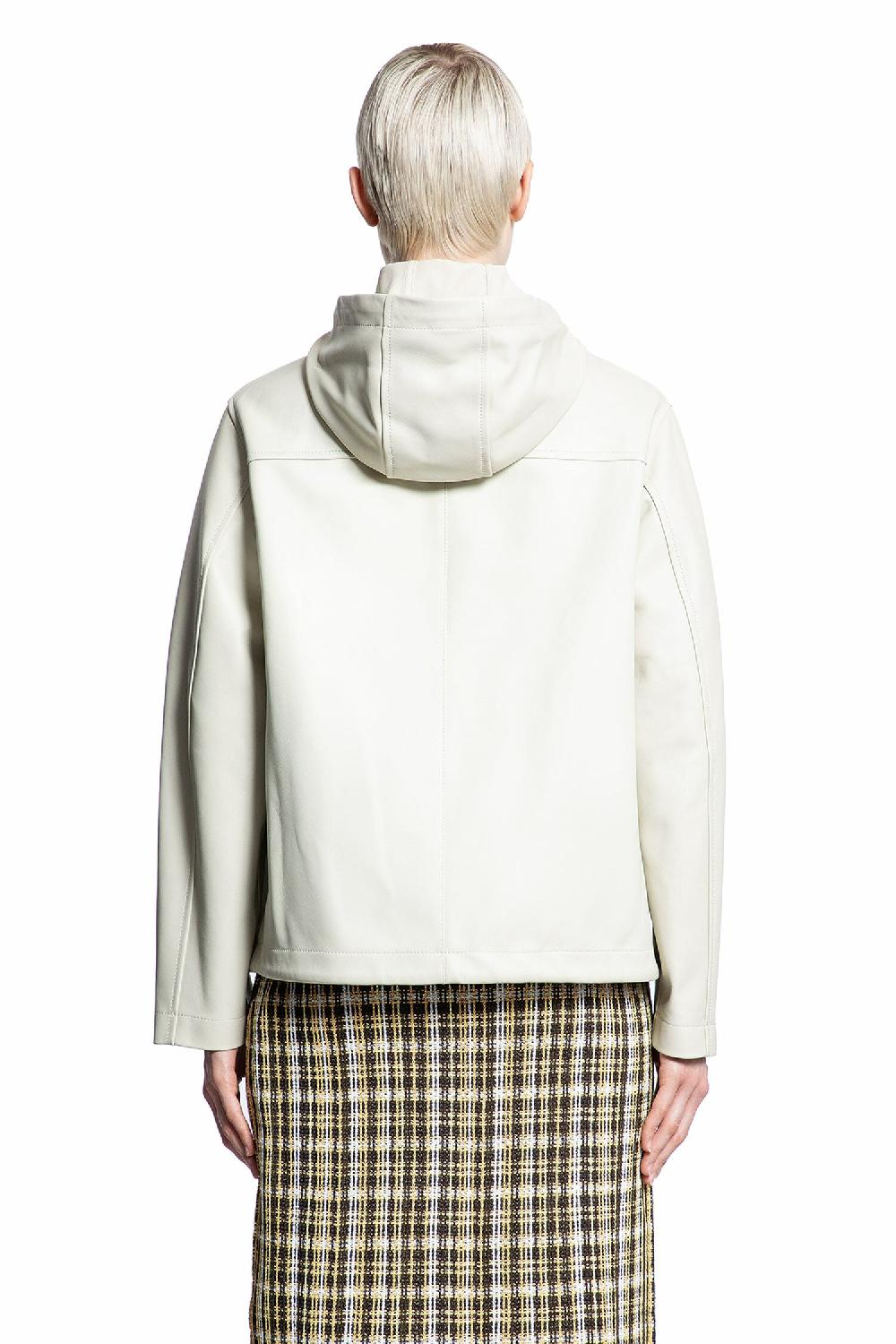 Antonioli BOTTEGA VENETA WOMAN OFF-WHITE JACKETS