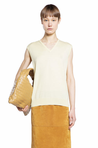 Antonioli BOTTEGA VENETA WOMAN YELLOW VESTS