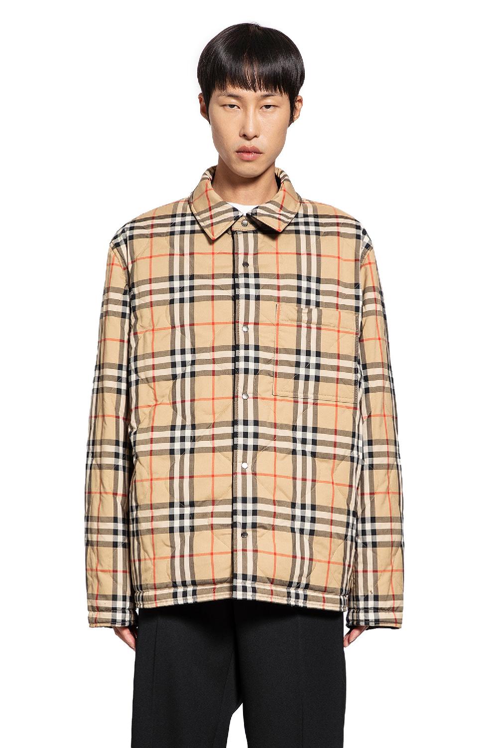 Antonioli BURBERRY MAN BEIGE JACKETS