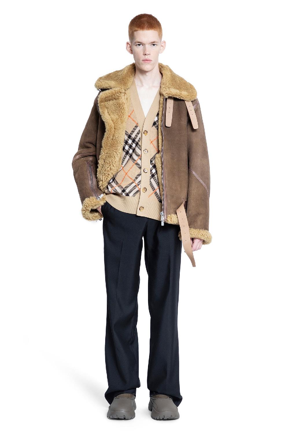 Antonioli BURBERRY MAN BEIGE KNITWEAR