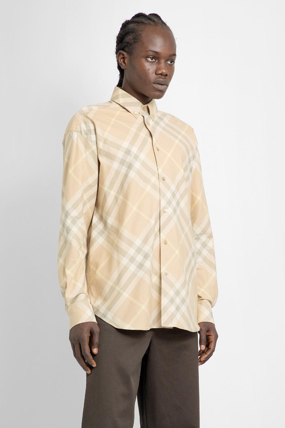 Antonioli BURBERRY MAN BEIGE SHIRTS
