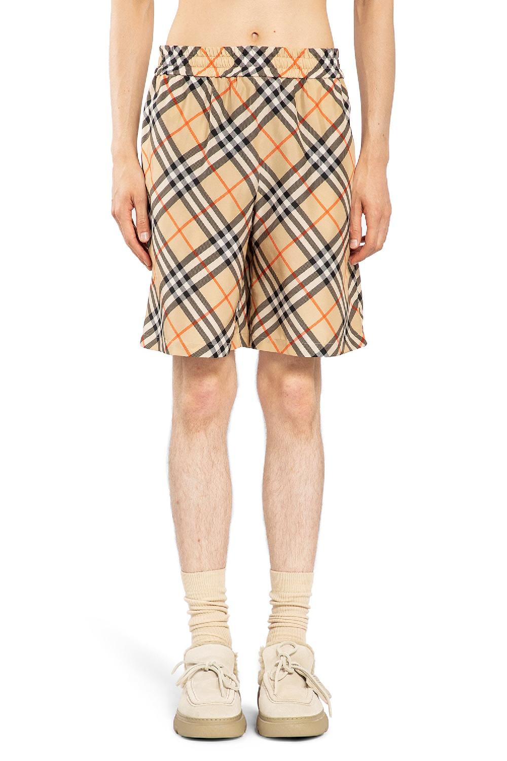 Antonioli BURBERRY MAN BEIGE SHORTS & SKIRTS