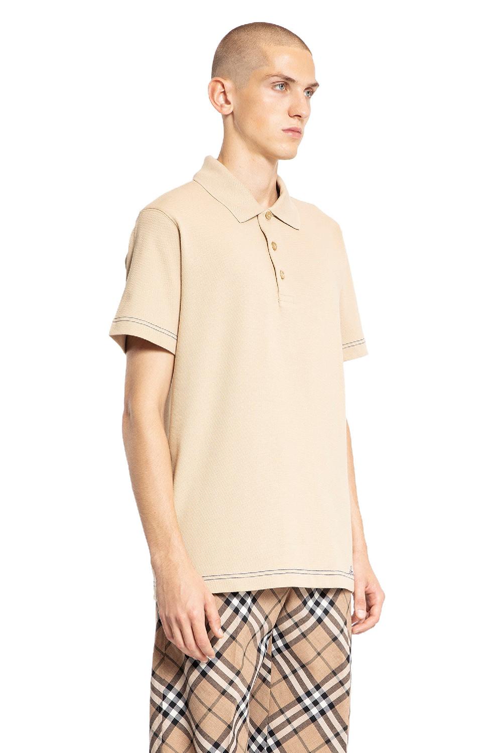 Antonioli BURBERRY MAN BEIGE T-SHIRTS & TANK TOPS