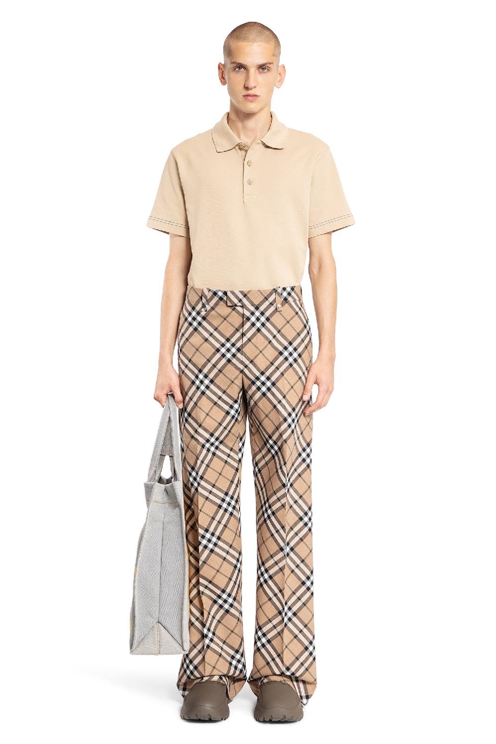 Antonioli BURBERRY MAN BEIGE T-SHIRTS & TANK TOPS