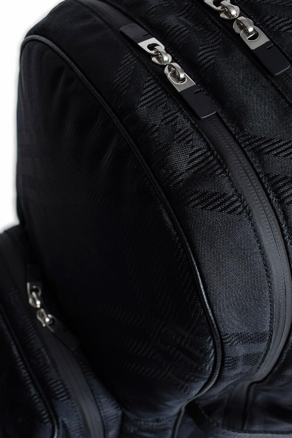Antonioli BURBERRY MAN BLACK BACKPACKS & TRAVEL BAGS