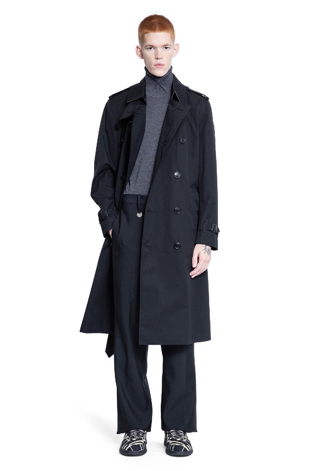 Antonioli BURBERRY MAN BLACK COATS