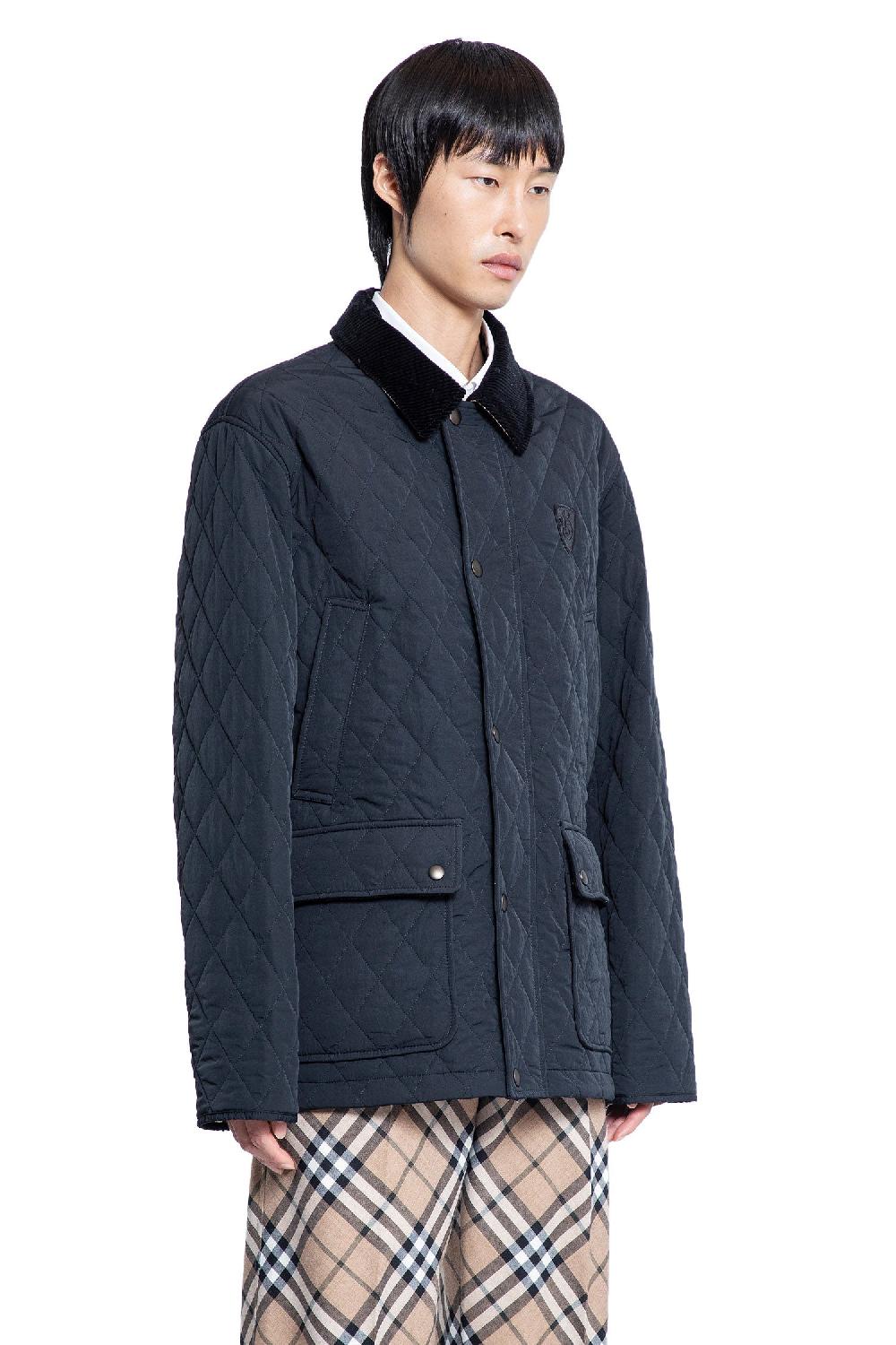 Antonioli BURBERRY MAN BLACK JACKETS