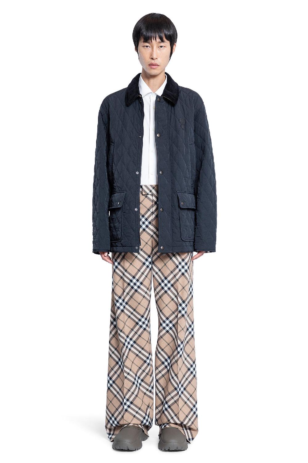 Antonioli BURBERRY MAN BLACK JACKETS