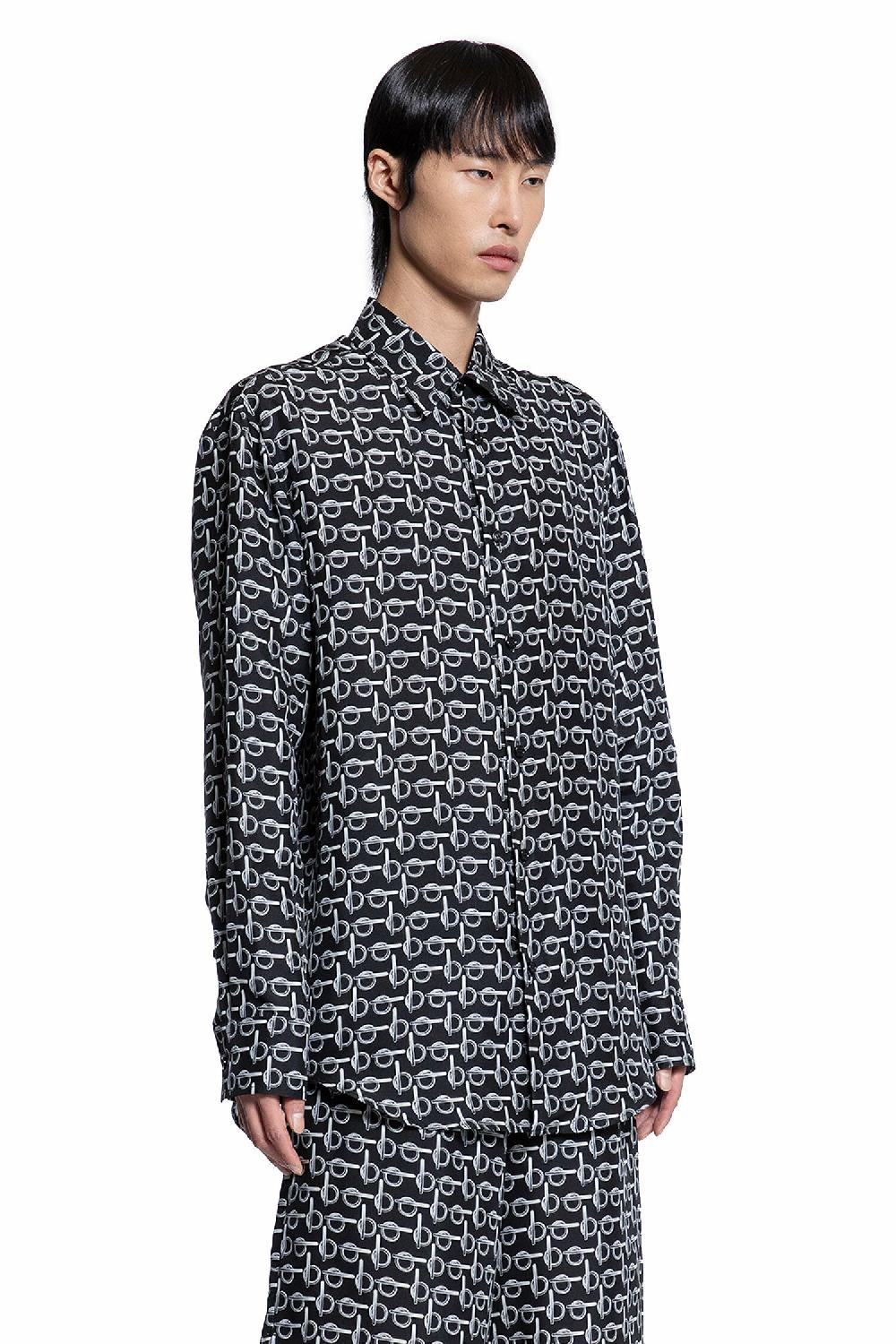 Antonioli BURBERRY MAN BLACK SHIRTS