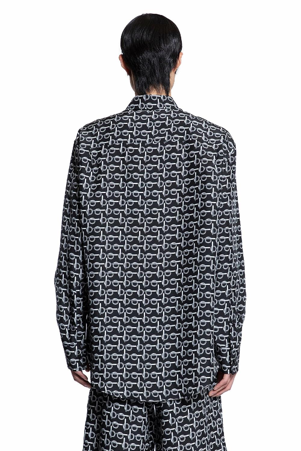 Antonioli BURBERRY MAN BLACK SHIRTS