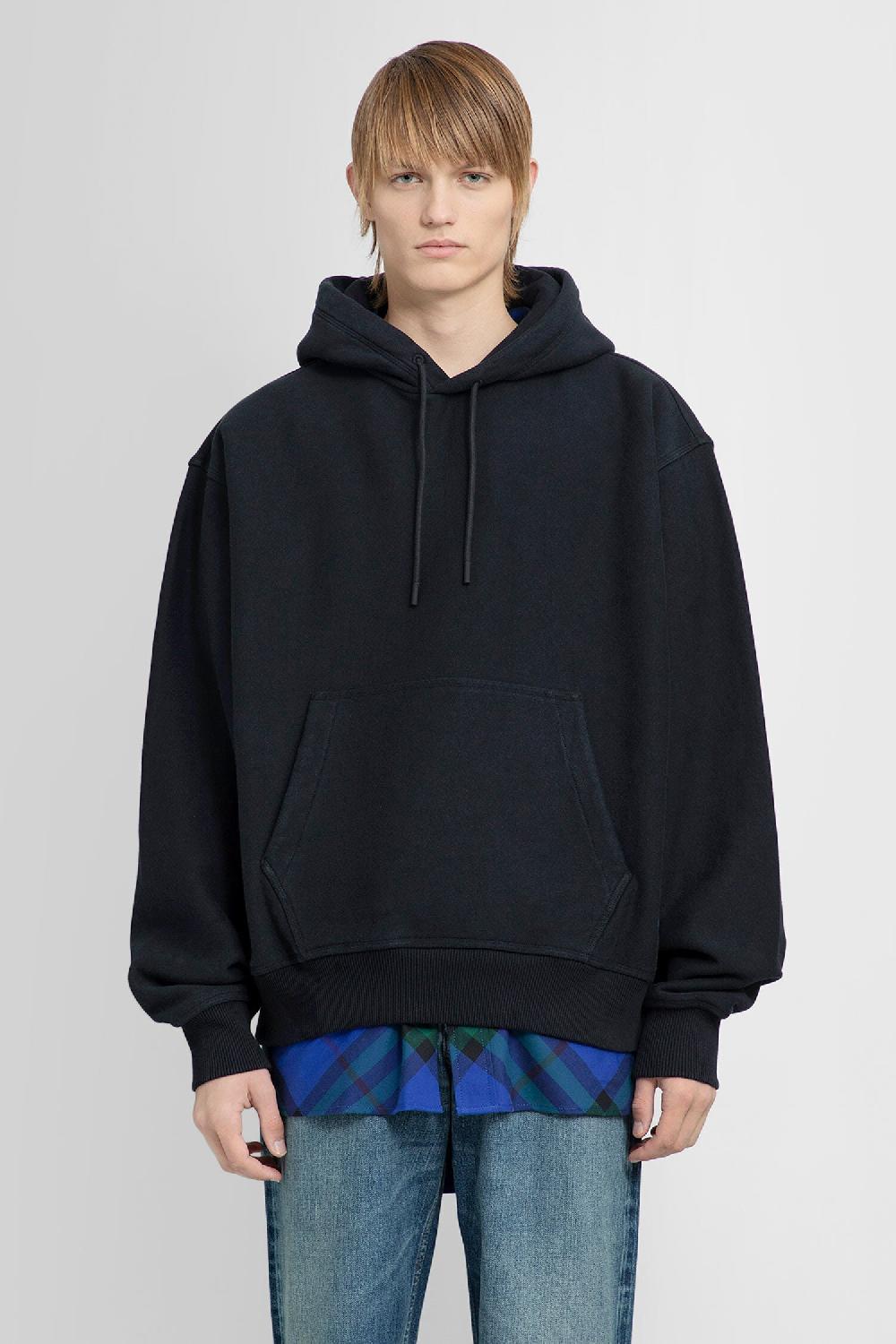 Antonioli BURBERRY MAN BLACK SWEATSHIRTS